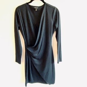Banana Republic Black Wrap Dress